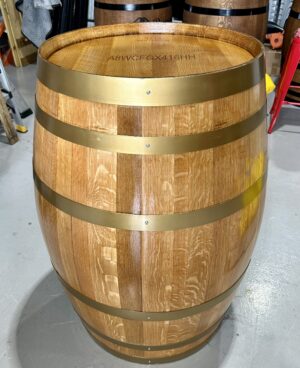 Deluxe Restored Barrel - Gold Bands