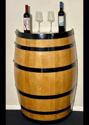 Vertical Cut Barrel - Black Bands
