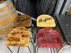 Custom Timber Top Bar Stool