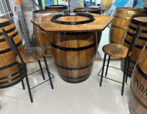 Barrel Restorations Wine Barrel Bar